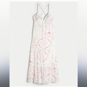 Hollister Open Back Maxi Dress